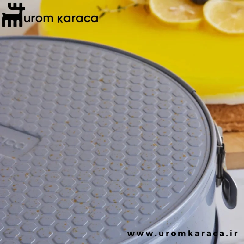 قالب کیک کمربندی 2 عددی کاراجا Super سرمه ای / طوسی