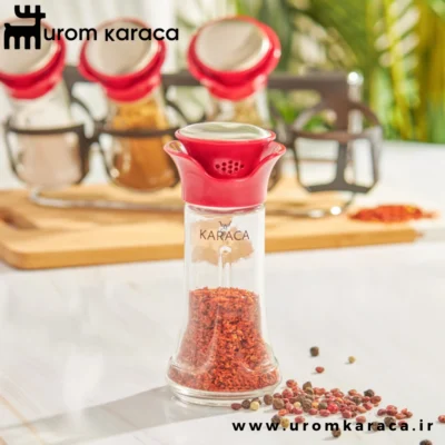 جا ادویه 5 پارچه کاراجا Nori قرمز