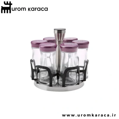 جا ادویه 7 پاراچه کاراجا Ocha بنفش