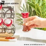 جا ادویه 9 پارچه کاراجا Nori قرمز