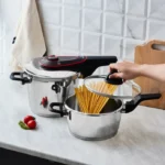 زودپز دوقلو 4 + 6 لیتری کاراجا Discovery قرمز