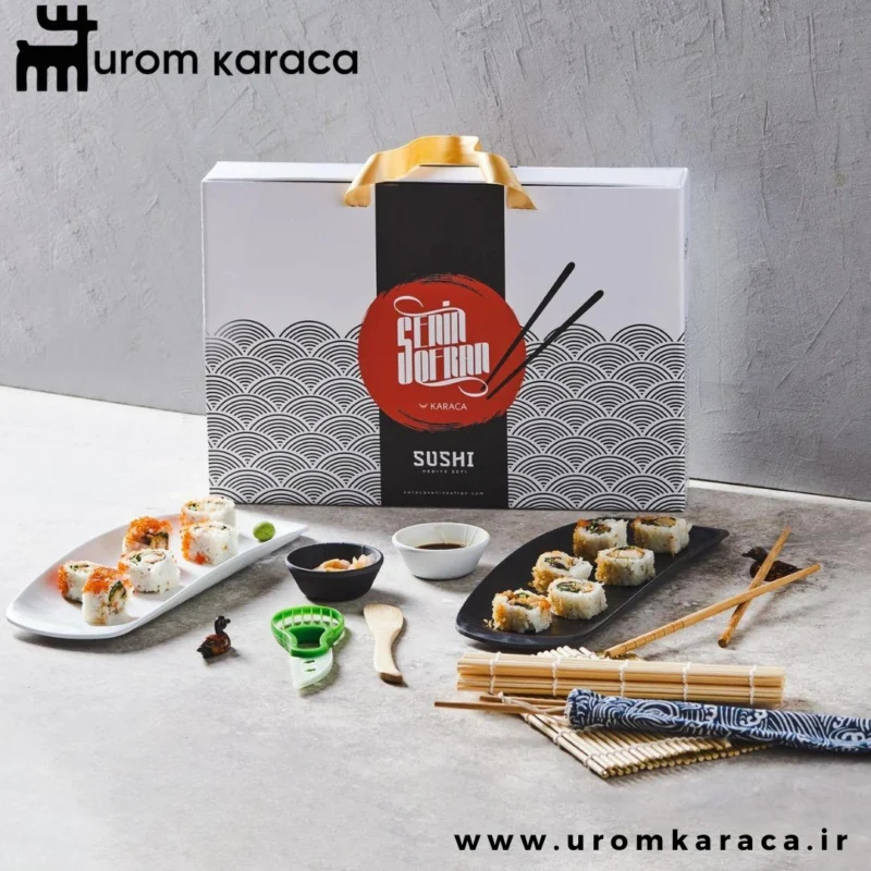 سرویس 16 پارچه سوشی کاراجا Senin Sofram