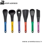 سرویس 6 پارچه کفگیر و ملاقه کاراجا Rainbow