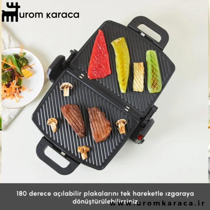 ساندویچ ساز و گریل کاراجا Future Essentia قرمز