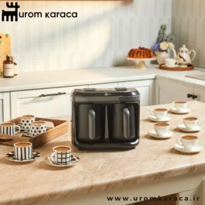 قهوه ساز تک کاره دو قلو کاراجا Hatir Hup Duet Aroma طوسی