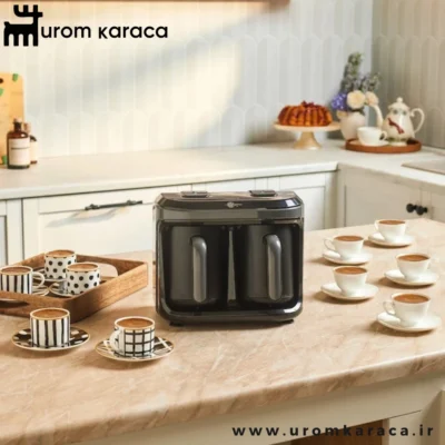 قهوه ساز تک کاره دو قلو کاراجا Hatir Hup Duet Aroma طوسی