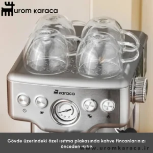 اسپرسو ساز همراه با فوم ساز شیر 20 بار کاراجا Coffee Art 1353