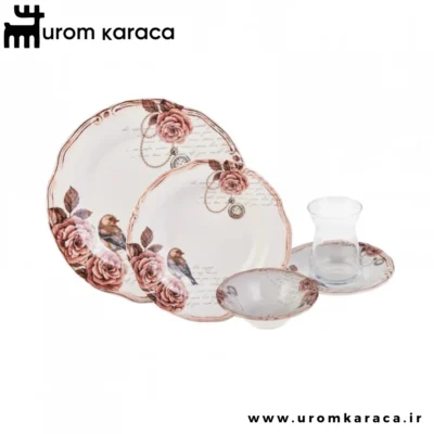 سرویس صبحانه خوری 18 پارچه کاراجا Yadigar