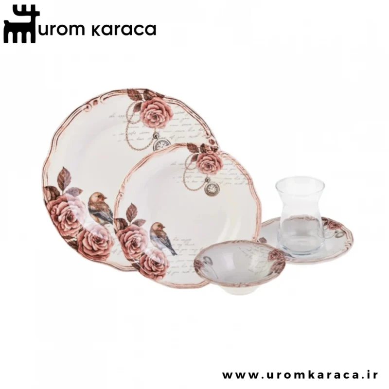 سرویس صبحانه خوری 18 پارچه کاراجا Yadigar