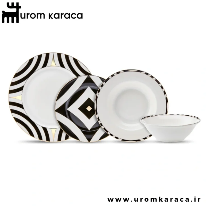 سرویس غذاخوری 24 پارچه کاراجا Roll