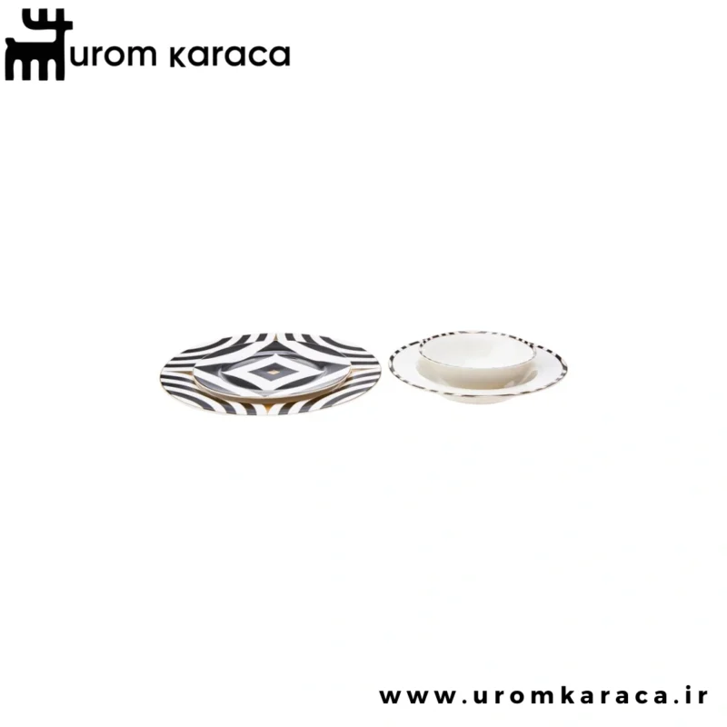 سرویس غذاخوری 24 پارچه کاراجا Roll
