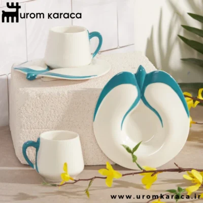 سرویس قهوه خوری 2 نفره کاراجا Kırlangıç