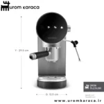 اسپرسو ساز دیجیتالی ۲۰ بار کاراجا Coffee Art Inox