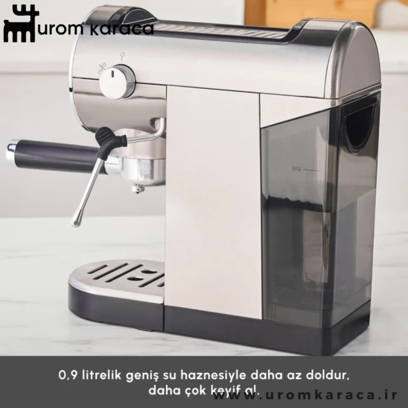 اسپرسو ساز دیجیتالی ۲۰ بار کاراجا Coffee Art Inox