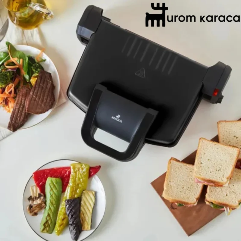 ساندویچ ساز و گریل کاراجا Future Essentia مشکی مات