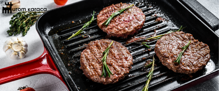 گریل همبرگر ذغالی: هنر و لذت پخت گوشت - اروم کاراجا