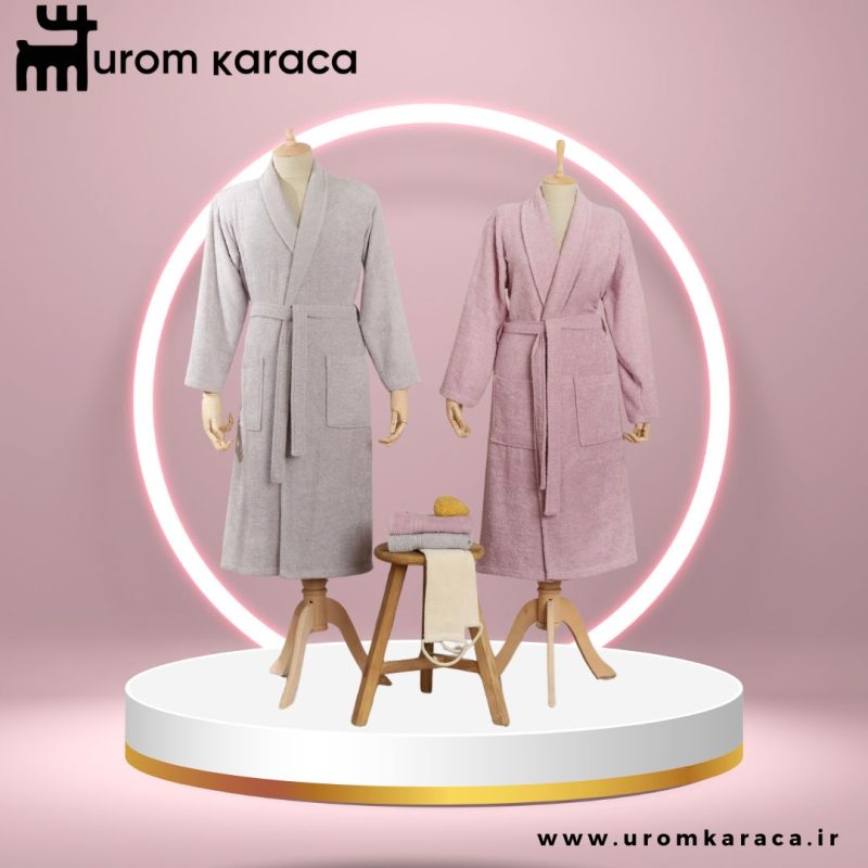 ست خانوادگی حوله حمام/سر/پا 5 تکه Maren بی‌وقت، خاکستری یاسی