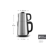 چایساز کاراجا tea break مشکی - Image 2