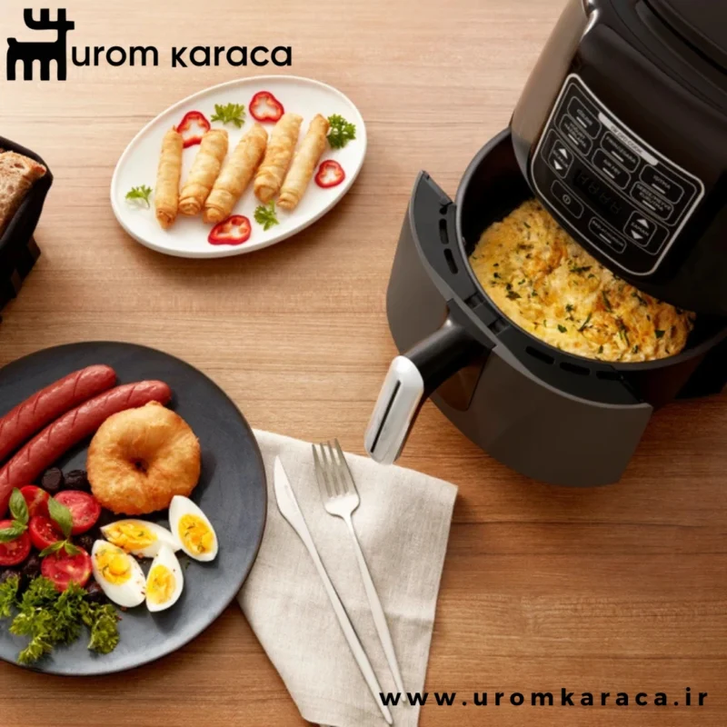 هواپز وسرخ کن کاراجا‌ Air pro cook köz Xl کرم