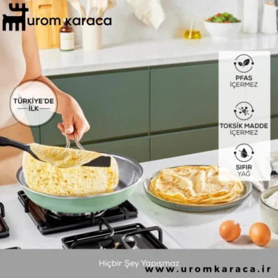 سرویس قابلمه 9 پارچه کاراجا Swiss Crystal Mastermaid کرم