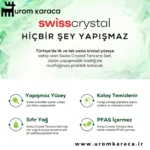 سرویس قابلمه 9 پارچه کاراجا Swiss Crystal Mastermaid کرم