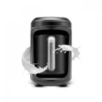 قهوه ساز چهار کاره کاراجا Hatır Hups Quartz مشکی کروم - تصویر 4