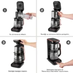چایساز و قهوه ساز سخنگو کاراجا Caysever Robotea Pro Quartz مشکی کروم - Image 10