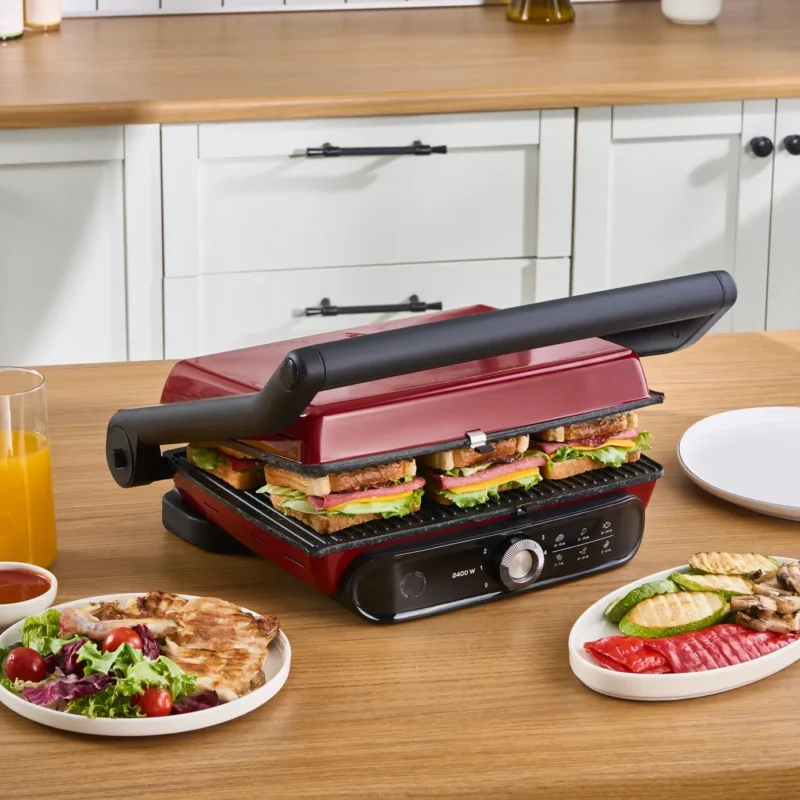 ساندویچ ساز و گریل کاراجا Gastro Grill Pro قرمز - تصویر 3