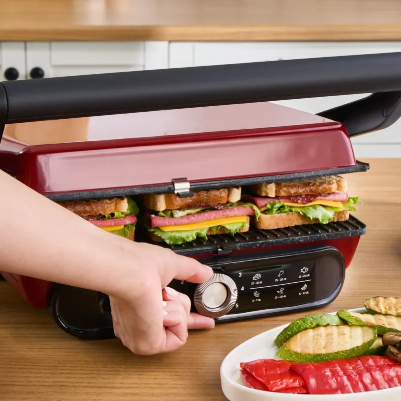 ساندویچ ساز و گریل کاراجا Gastro Grill Pro قرمز - تصویر 2