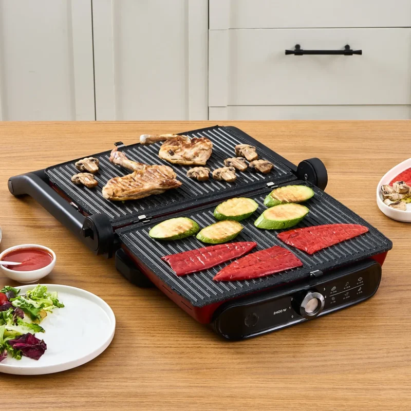 ساندویچ ساز و گریل کاراجا Gastro Grill Pro قرمز - تصویر 5