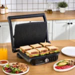 ساندویچ ساز و گریل کاراجا Gastro Grill Pro خاکستری - Image 4