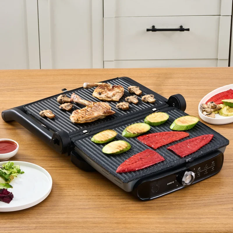 ساندویچ ساز و گریل کاراجا Gastro Grill Pro خاکستری - تصویر 7