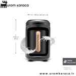 قهوه ساز چهار کاره کاراجا Hatır Hups Quartz مشکی مسی