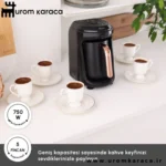 قهوه ساز چهار کاره کاراجا Hatır Hups Quartz مشکی مسی