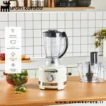 ربات آشپزخانه کاراجا Multiblend Artisan Retro کرم