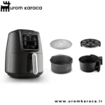 هواپز و سرخ کن سخنگو کاراجا Connect Air Pro Cook XL طوسی
