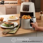 هواپز و سرخ کن سخنگو کاراجا Connect Air Pro Cook XL طوسی