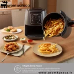 هواپز و سرخ کن سخنگو کاراجا Connect Air Pro Cook XL طوسی