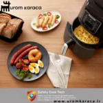هواپز و سرخ کن سخنگو کاراجا Connect Air Pro Cook XL طوسی