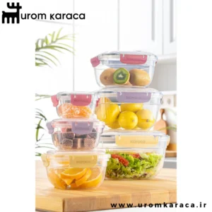 ظرف نگهدارنده 6 پارچه کاراجا Locker رنگی