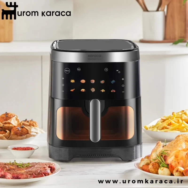 هواپز و سرخ کن هوشمند کاراجا Gourmet XXXL مشکی
