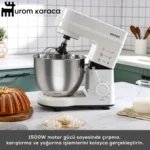 همزن کاسه دار کاراجا Maestrochef Stella سفید 1500 وات