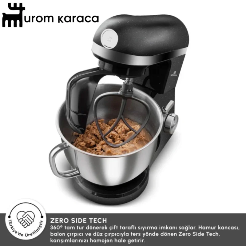 همزن کاسه دار کاراجا Mastermaid Chef Pro مشکی براق