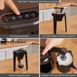 قهوه ساز پنج کاره کاراجا Hatir Barista قهوه ای گردویی