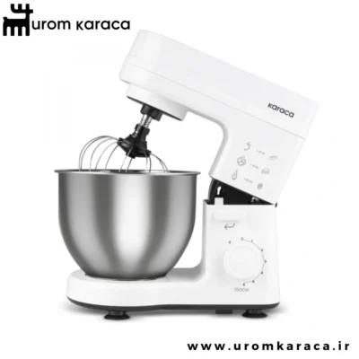 همزن کاسه دار کاراجا Maestrochef Stella سفید 1500 وات