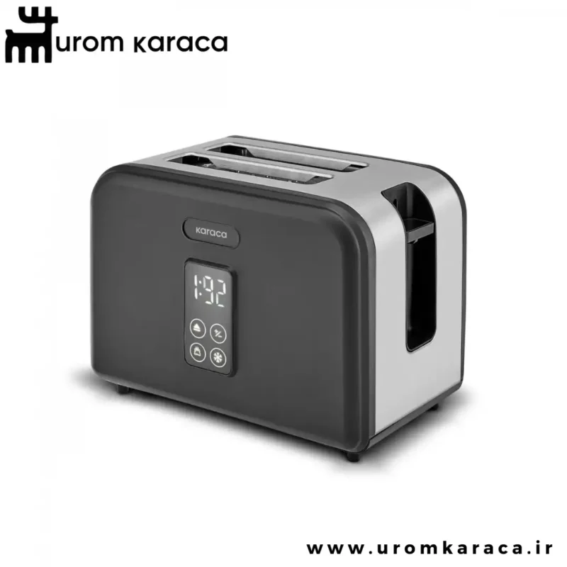 توستر نان کاراجا Multicrust Retro مشکی مات - Image 1