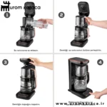 چایساز و قهوه ساز سخنگو کاراجا Caysever Robotea Pro Quartz کرم روشن