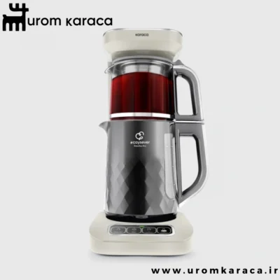 چایساز و قهوه ساز سخنگو کاراجا Caysever Robotea Pro Quartz کرم روشن