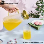 ست لیوان و پارچ 7 پارچه کاراجا Como طلایی