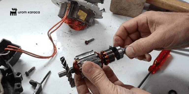 علت جرقه زدن زغال جاروبرقی